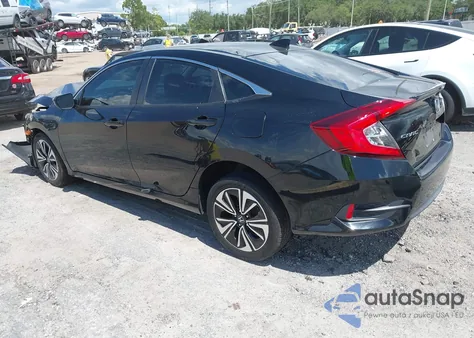 2017 Honda Civic Ex-L из США, поврежденный, VIN 19XFC1F81HE004534
